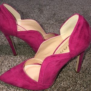 Liliana Hot Pink Heels